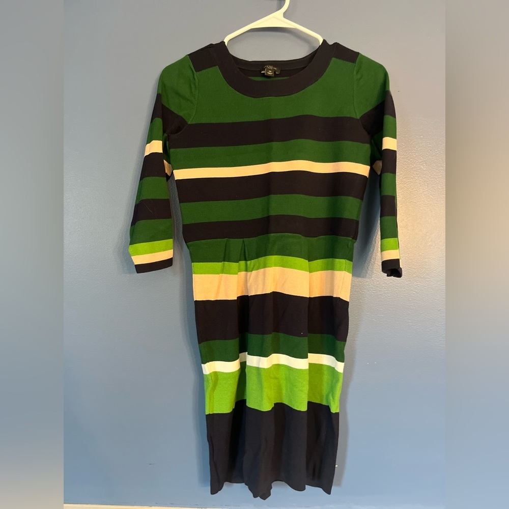 Ann Taylor, striped sweater dress